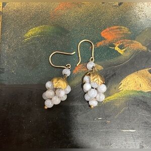 Vintage Italian Grapes Earrings